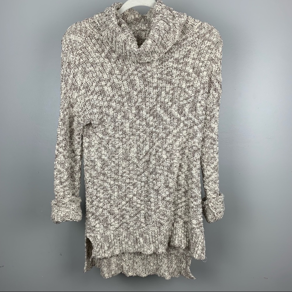 Cowl Neck Sweater Dress